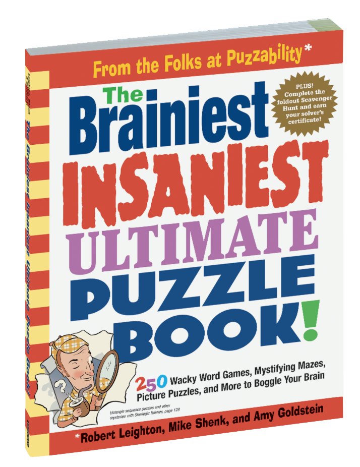 Braniest Insaniest Ultimate Puzzle Book